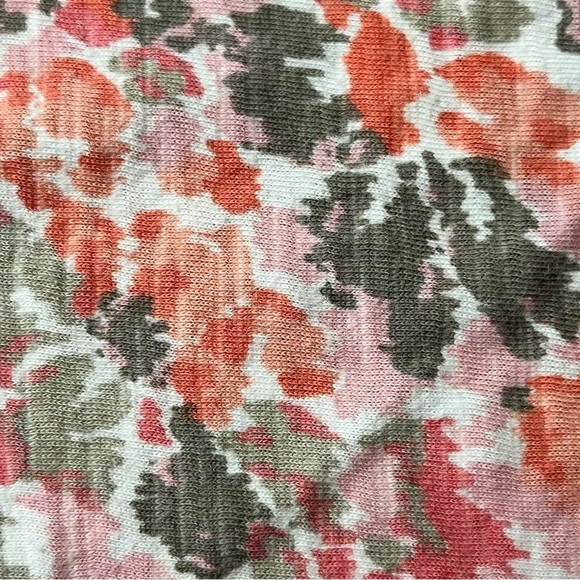 Ann Taylor LOFT Sleeveless Blouse Womens  Floral Tank Top New Preppy Casual XS - Picture 9 of 9